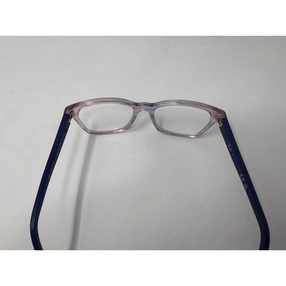 Ray-Ban RB1591 Junior Eyeglass Frames Only 46-16-125 Clear Blue 3807 Authentic